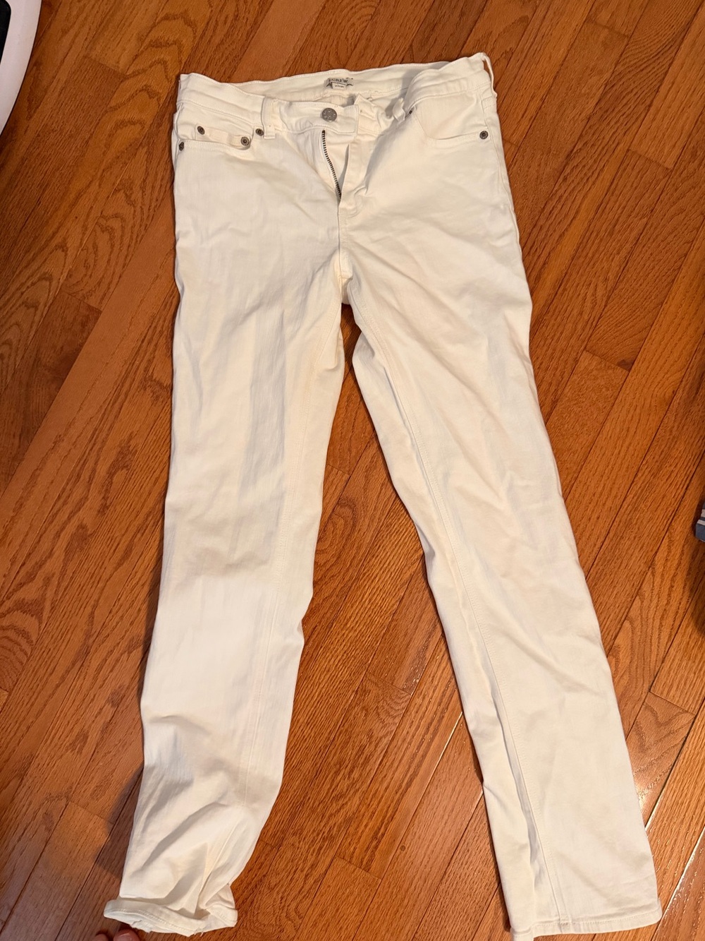 J. Crew White Jeans